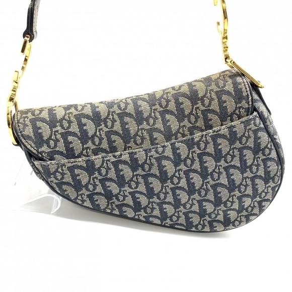 Dior Book Tote Bag Management Beige Navy - Picture 4 of 10